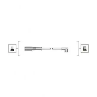 Проволоки зажигания MAGNETI MARELLI MSQ0054