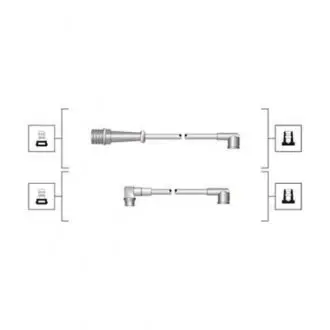 Проволоки зажигания MAGNETI MARELLI MSQ0090