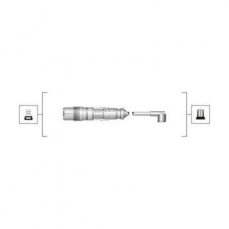 Дроти запалювання MAGNETI MARELLI MSQ0119