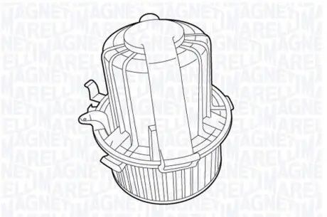 Вентилятор салона MAGNETI MARELLI MTE710AX