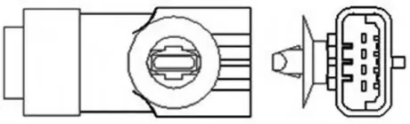 Лямбда-зонд RENAULT 1,2-2,0 MAGNETI MARELLI OSM006
