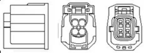 Лямбда-зонд MAZDA 3 1,4 04- MAGNETI MARELLI OSM135