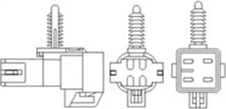 Лямбда-зонд OPEL ASTRA 2,2 16V 00- MAGNETI MARELLI OSM137