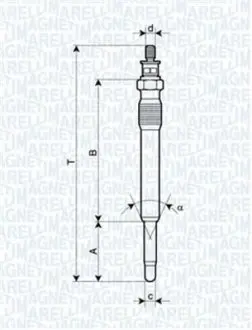 Автозапчасть MAGNETI MARELLI UC12A