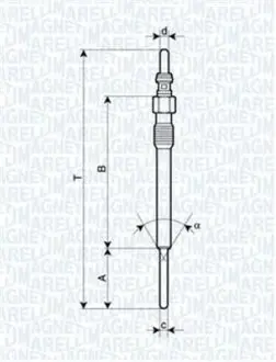 Автозапчасть MAGNETI MARELLI UY19A