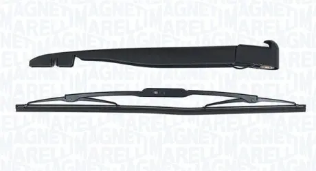 Рычаг стеклоочистителя со щеткой Задний MAGNETI MARELLI WRQ0140