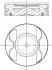 Поршень Mahle MERCEDES 83.51mm OM642 (1-3 цил) \'\'06>> 001 PI 00106 002