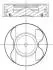 Поршень Mahle MERCEDES 83.51mm OM642 (4-6 цил) \'\'06>> 001 PI 00107 002