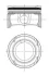 Поршень двигуна MAHLE / KNECHT 001 PI 00200 000 (фото 1)