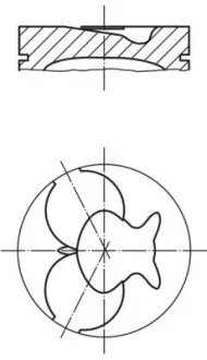Поршень MAHLE / KNECHT 0022402