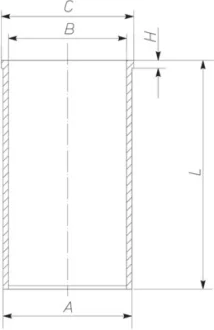 Гільза циліндра (89мм) MERCEDES C T-MODEL (S202), C (W202), E T-MODEL (S210), E (VF210), E (W210), G (W461), G (W463), S (W140), SPRINTER 2-T (B901, B902), SPRINTER 3-T (B903) 2.2D-3.4D MAHLE / KNECHT 004WV1400