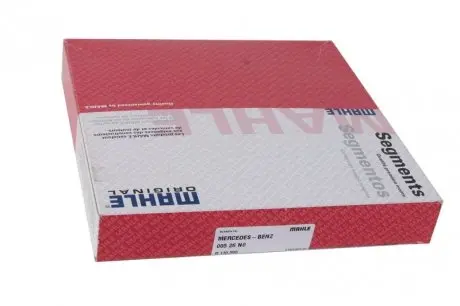 Кольца поршневые (1cyl) MB OM501LA/OM502LA EURO4/5 D 130.0 (3/3/4) MAHLE / KNECHT 005 26 N0