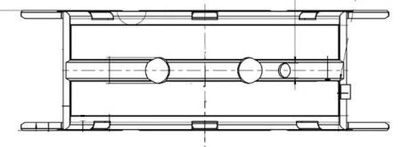 Опорні дистанційні напівшайби колінчастого валу MAHLE / KNECHT 007 FL 21689 000