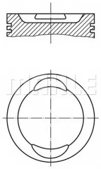 Поршень MAHLE / KNECHT 009 41 00