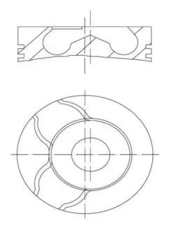 Поршень MAHLE / KNECHT 0101502