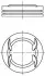 Поршень 79 MAHLE / KNECHT 011PI00111000 (фото 1)