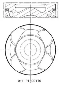 Автозапчасть MAHLE / KNECHT 011PI00119000