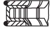Кільця поршневі,комплект MAHLE / KNECHT 011 RS 10109 0N0 (фото 3)