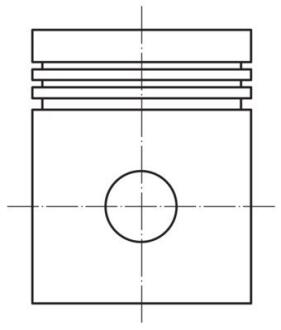 Поршень MAHLE / KNECHT 012 02 01