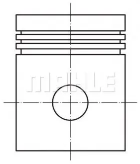 Поршень MAHLE / KNECHT 0121202