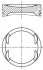 Поршень MAHLE / KNECHT 0121300 (фото 1)