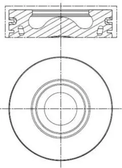 Поршень двигуна MAHLE / KNECHT 013 PI 00137 002