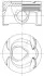 Поршень 87,5 VOLVO S60 II, S80 II, V60 I, V70 III, XC60 I, FORD GALAXY II, MONDEO IV, S-MAX, JAGUAR XE, XF I, XF II, XF SPORTBRAKE, XJ, LAND ROVER DISCOVERY SPORT, FREELANDER 2 2.0 09.09- MAHLE / KNECHT 013PI00149000 (фото 1)