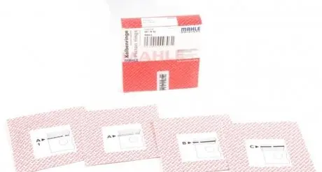 Набор поршневых колец MAHLE / KNECHT 02178V0
