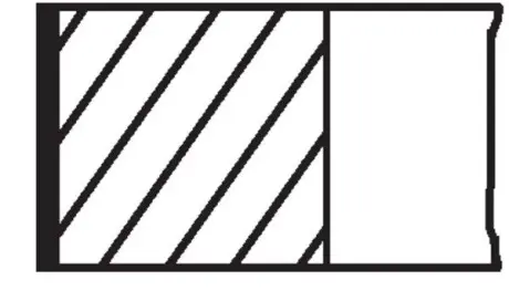 Кольца Renault 80mm+0,50mm 2X2X3 4CYL MAHLE / KNECHT 02193V2