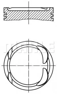 Поршень MAHLE / KNECHT 021PI00117000