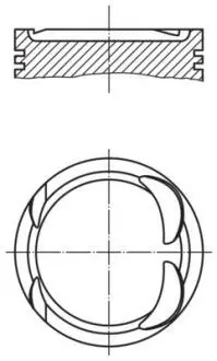 Tіok kompletny RENAULT MAHLE / KNECHT 021PI00117002