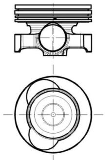 Поршень MAHLE / KNECHT 021 PI 00118 100