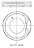 Поршень з кільцями RENAULT 80,00 1,6 16V K4M (Mahle) MAHLE / KNECHT 021 PI 00132 002 (фото 1)