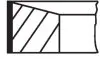 Кольца поршневые Renault Master III 2.3dCi 14- (85.50mm/+0.5) (2.0-1.75-2.0) MAHLE / KNECHT 021 RS 00129 0N2 (фото 1)