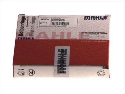 Кільця поршневі Renault Megane 1.4/1.6 16V 96- (79.50mm/STD) (1.2-1.5-2.5) MAHLE MAHLE / KNECHT 022 15 N0