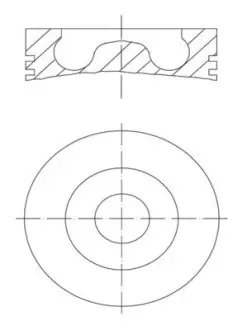 Поршень Mahle MAHLE / KNECHT 0280202