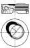 Поршень MAHLE / KNECHT 028PI00130000 (фото 1)
