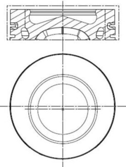 Поршень двигуна MAHLE / KNECHT 028 PI 00140 000 (фото 1)