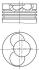 Поршень MAHLE / KNECHT 030 90 02 (фото 1)