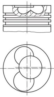 Поршень MAHLE / KNECHT 030 90 02