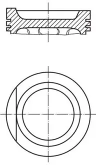 Поршень MAHLE / KNECHT 0347500