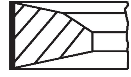 Набор поршневых колец MAHLE / KNECHT 037RS001150N0