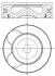 Поршень Citroen C5 III/Peugeot 508 2.2 HDi 10- (85.50mm/+0.50) MAHLE / KNECHT 039 PI 00128 002 (фото 1)