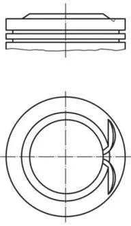 Поршень MAHLE / KNECHT 0402500