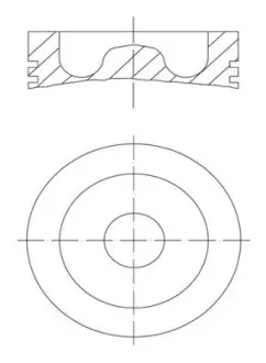 Поршень MAHLE / KNECHT 061PI00130000