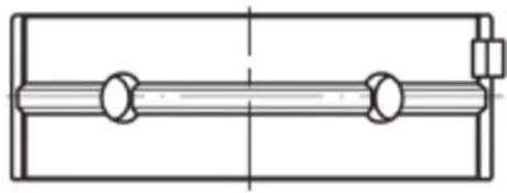 Вкладиші корінні BMW 3 (E90/F30)/5 (F10/F07) 2.0/3.0d 04-18 (STD) (N47/N57) MAHLE MAHLE / KNECHT 081 HL 21839 000