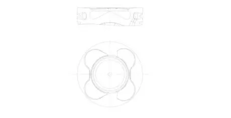 Поршень двигуна MAHLE / KNECHT 081PI00102002