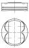 Поршень двигуна MAHLE / KNECHT 081 PI 00107 001 (фото 1)