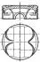 Поршень MAHLE / KNECHT 081PI00111001 (фото 1)