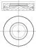 Поршень MAHLE / KNECHT 081 PI 00113 001 (фото 1)